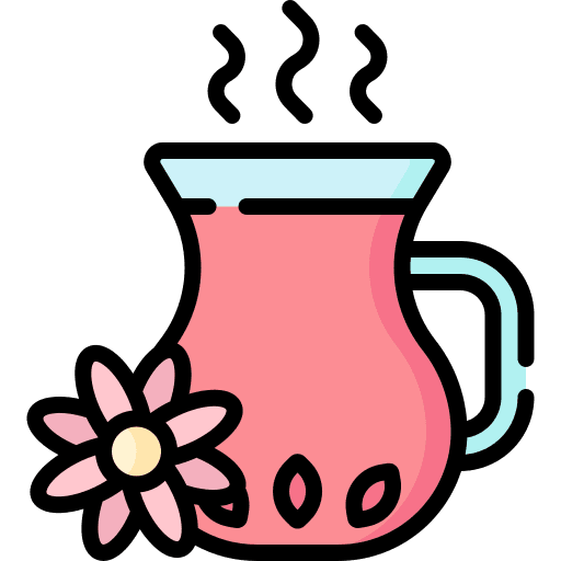 Red tea red tea beverage jar icon