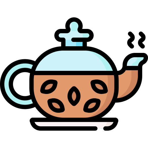 Black tea hot drink black tea food and restaurant icon Black tea hot drink black tea food and restaurant icon