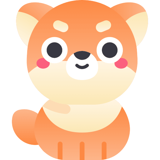 Dog animals pet mammal icon