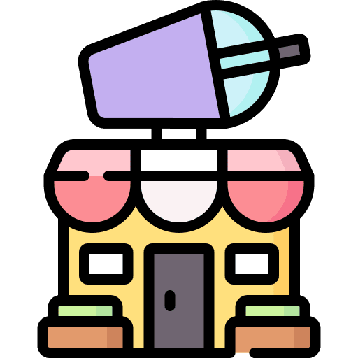 Shop architecture and city food and restaurant bubble tea icon Shop architecture and city food and restaurant bubble tea icon