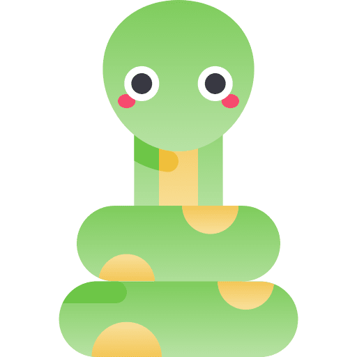Snake reptile animal kingdom pet icon