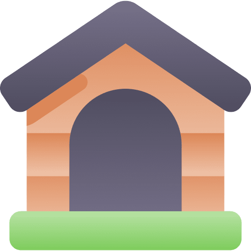 Dog house shelter kennel animals icon Dog house shelter kennel animals icon