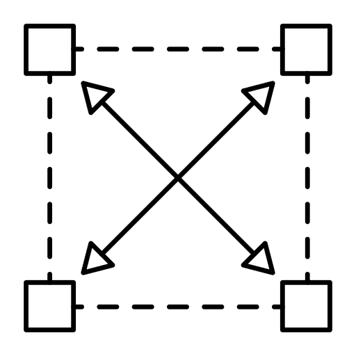Resize arrows full screen resize icon