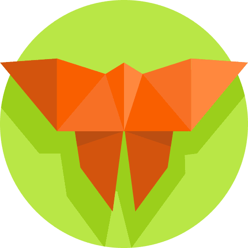 Butterfly art art and design fold icon Butterfly art art and design fold icon