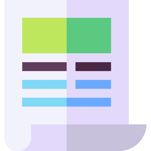 Seo report result research work icon Seo report result research work icon