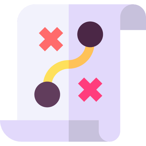 Strategy strategic plan business tactics icon Strategy strategic plan business tactics icon