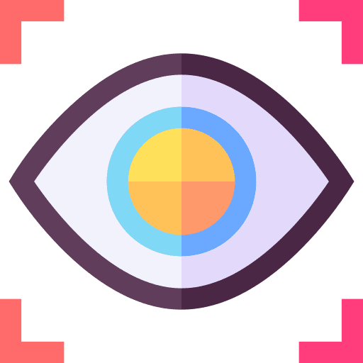 Vision visibility earning eye icon Vision visibility earning eye icon