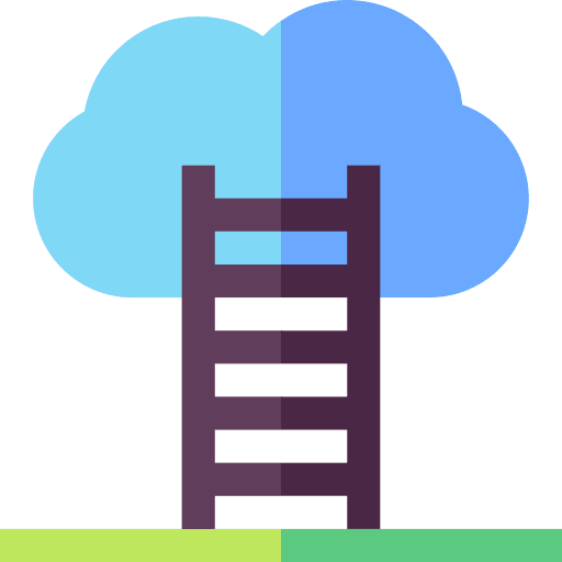 Ladder career promotion ladder business and finance icon Ladder career promotion ladder business and finance icon