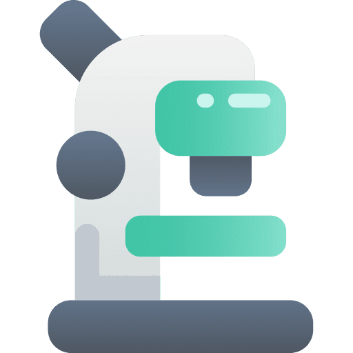 Microscope pathology electronics observation icon Microscope pathology electronics observation icon
