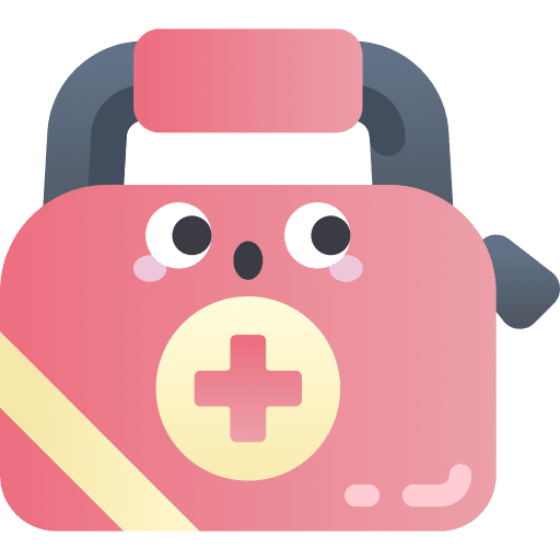 First aid kit briefcase first aid bag medical equipment icon First aid kit briefcase first aid bag medical equipment icon