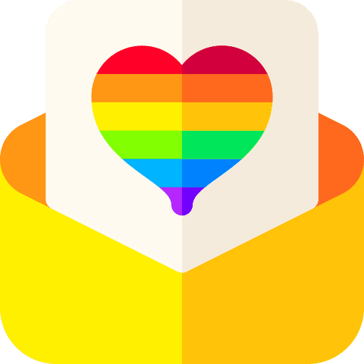Envelope email message heart icon Envelope email message heart icon