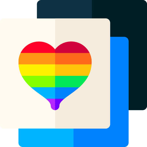 Photos lgbt rainbow photos icon Photos lgbt rainbow photos icon