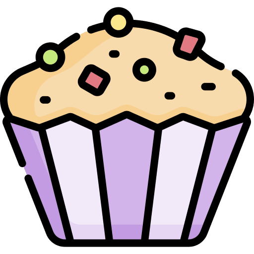 Muffin food dessert sweet icon