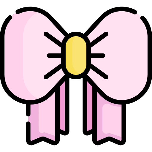 Ribbon ornamental decoration gift icon
