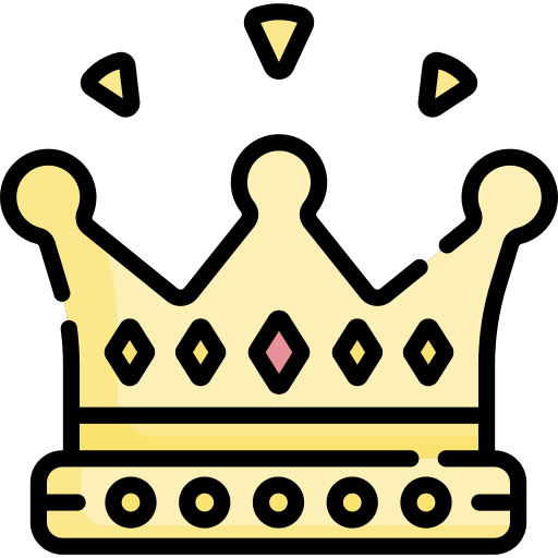 Crown fashion royal birthday and party icon