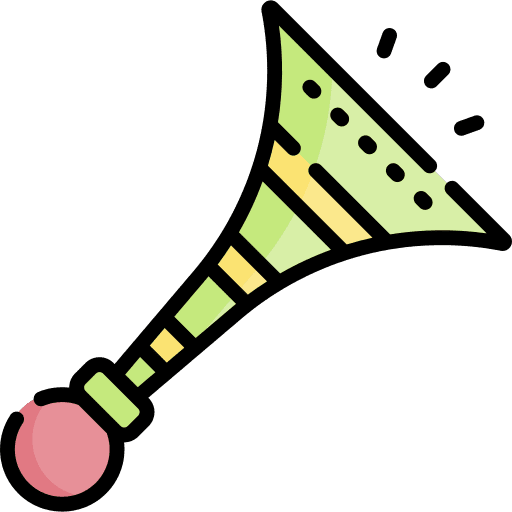 Trumpets festival trumpets music and multimedia icon