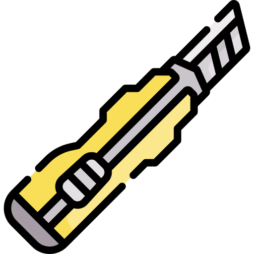Cutter carpentry equipment construction and tools icon Cutter carpentry equipment construction and tools icon