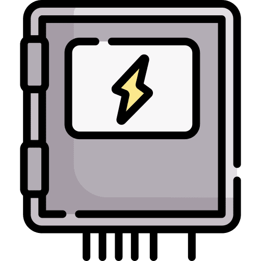 Fuse box construction and tools power fuse box icon Fuse box construction and tools power fuse box icon