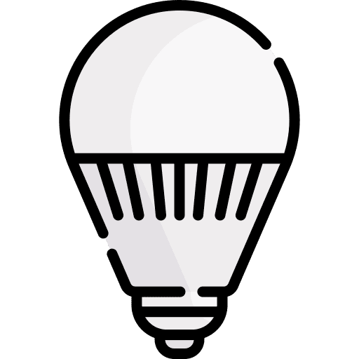 Led lamp illumination led lighting save energy icon Led lamp illumination led lighting save energy icon