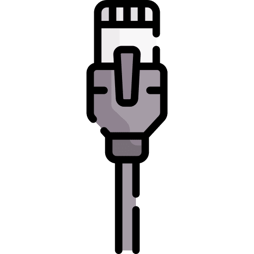 Rj45 cable rj45 internet icon
