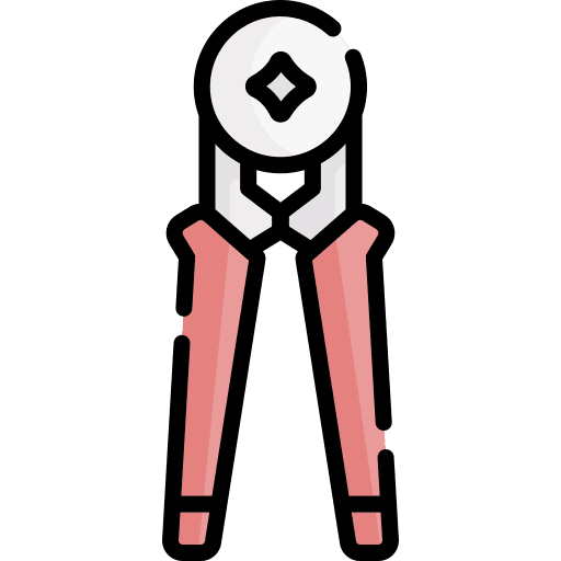 Crimping construction and tools work tool pliers icon Crimping construction and tools work tool pliers icon