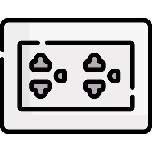 Socket electronics socket power icon Socket electronics socket power icon