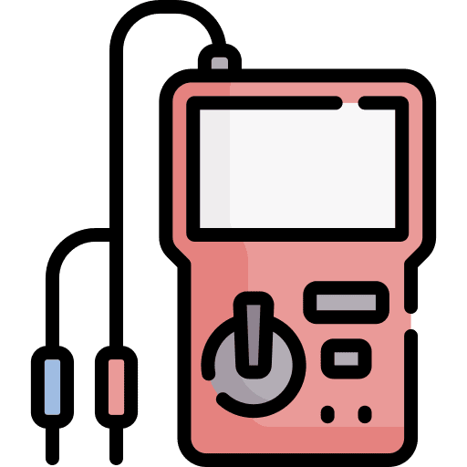 Tester voltmeter tester controller icon Tester voltmeter tester controller icon