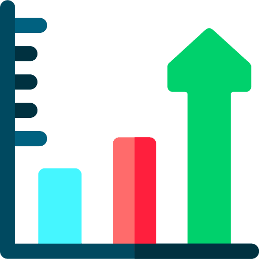 Bar chart bar chart graphic increasing bar graph icon Bar chart bar chart graphic increasing bar graph icon