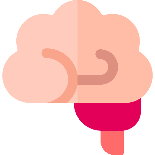 Brain business and finance people anterior part icon Brain business and finance people anterior part icon
