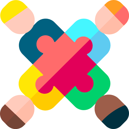Team networking user teamwork icon Team networking user teamwork icon