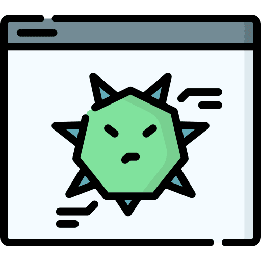 Virus safe security virus icon Virus safe security virus icon