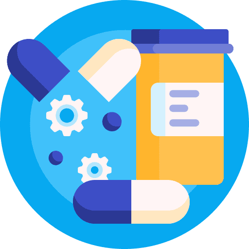Molecular medicine nano technology pills electronics icon Molecular medicine nano technology pills electronics icon