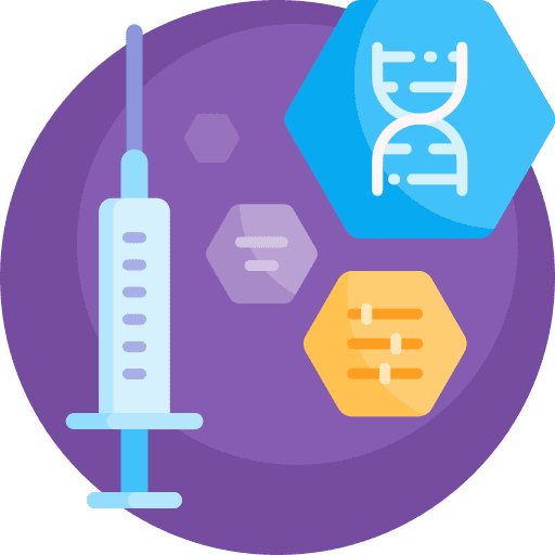 Injection dna healthcare healthcare and medical icon Injection dna healthcare healthcare and medical icon