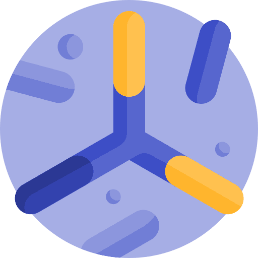 Molecular structure medical education icon Molecular structure medical education icon