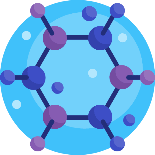 Molecule molecule network physics icon Molecule molecule network physics icon