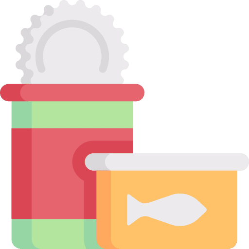 Canned food grocery food shopping store icon Canned food grocery food shopping store icon