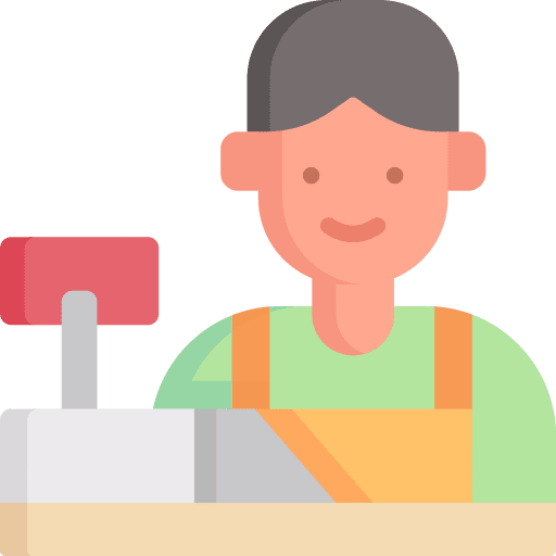 Cashier shop occupation cashier icon Cashier shop occupation cashier icon