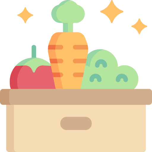 Vegetables food farm agriculture icon