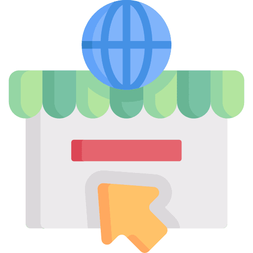 Online shop market online store shop icon Online shop market online store shop icon