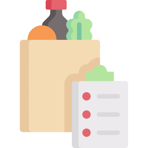 Shopping list checklist online shopping shopping basket icon Shopping list checklist online shopping shopping basket icon