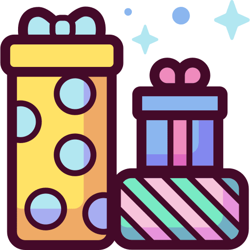 Gift boxes birthday birthday and party present icon Gift boxes birthday birthday and party present icon