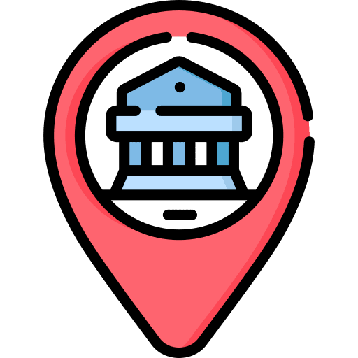 Location art and design map pointer map locator icon