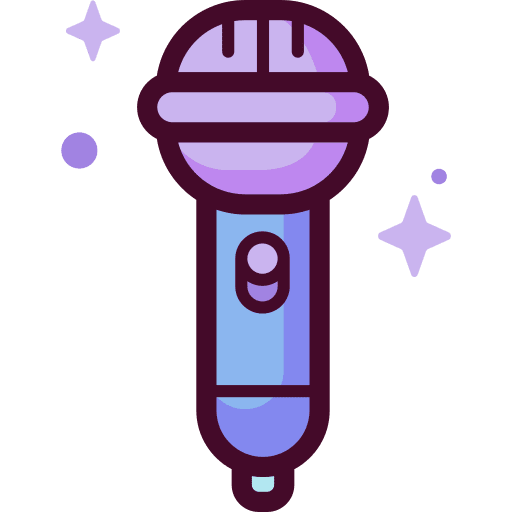 Microphone music and multimedia voice recorder communications icon Microphone music and multimedia voice recorder communications icon