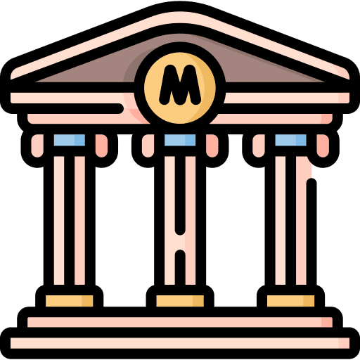 Museum buildings monuments museum icon