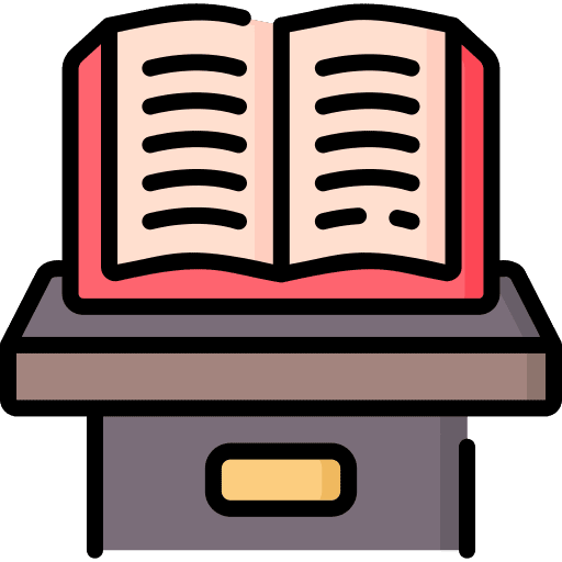 Book ancient exhibition book icon Book ancient exhibition book icon