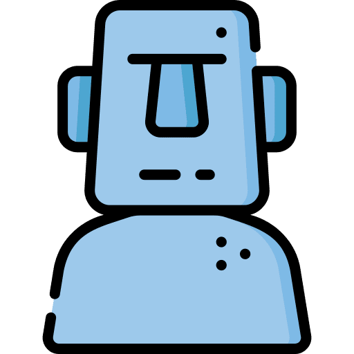 Moai easter island moai monuments icon Moai easter island moai monuments icon