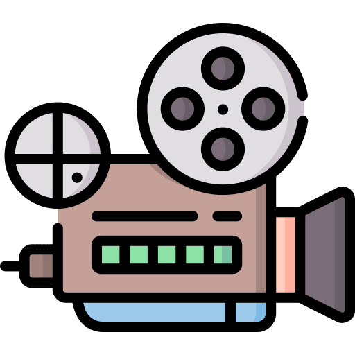 Movie cinema movie video icon Movie cinema movie video icon