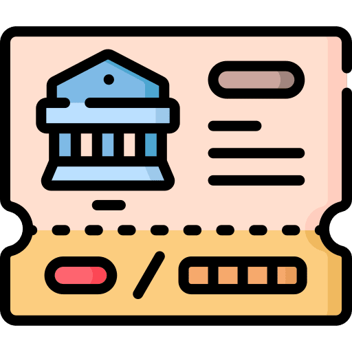 Ticket pass voucher access icon Ticket pass voucher access icon