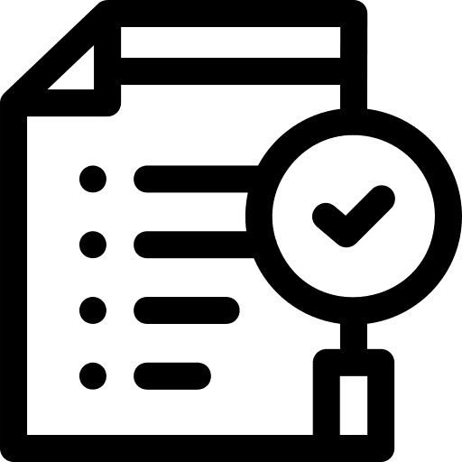 Analysis report pie chart correct icon