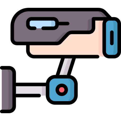 Cctv technology security surveillance icon Cctv technology security surveillance icon